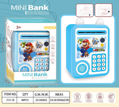 Fingerprint Money Bank, Password Safe for Boys and Girls