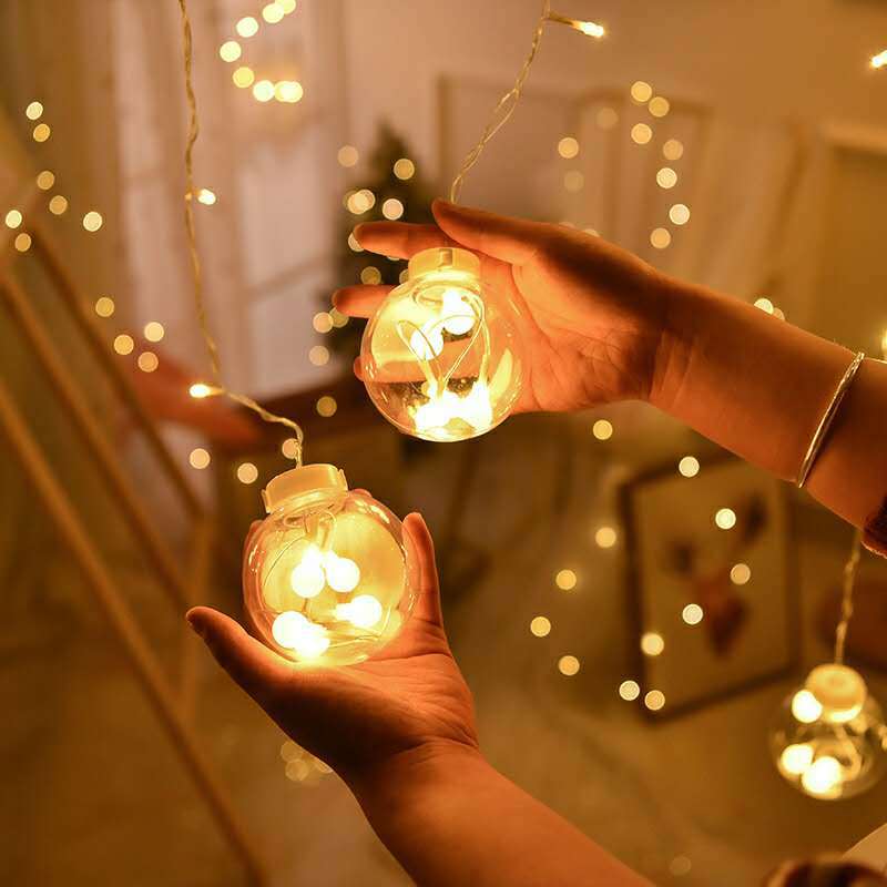 Christmas decoration light ball crystal ball