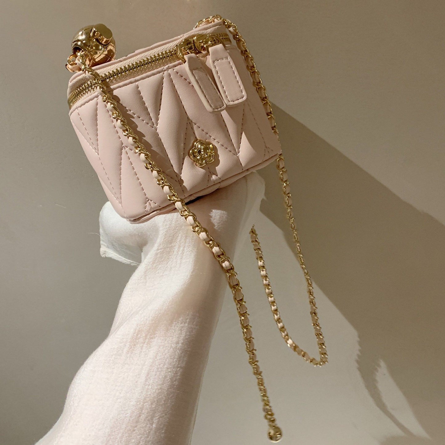 Mini Chanel Style Chain Shoulder Crossbody Bag