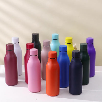 Thermos bottle rubber paint outdoor sports water cup