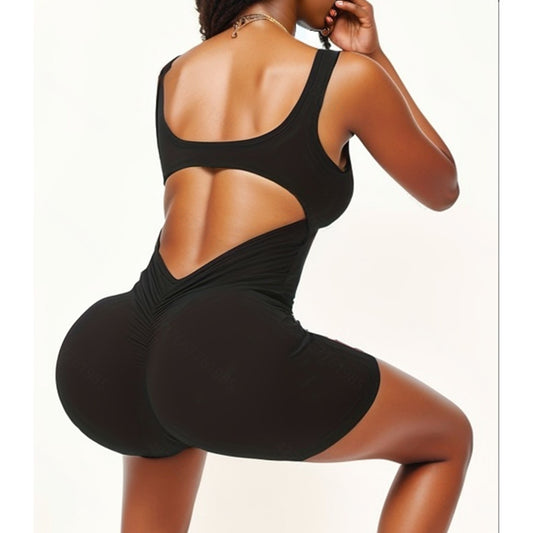 One-piece Yoga Suit Beauty Back Fitness Jumpsuit