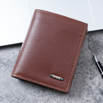 Men's short wallet