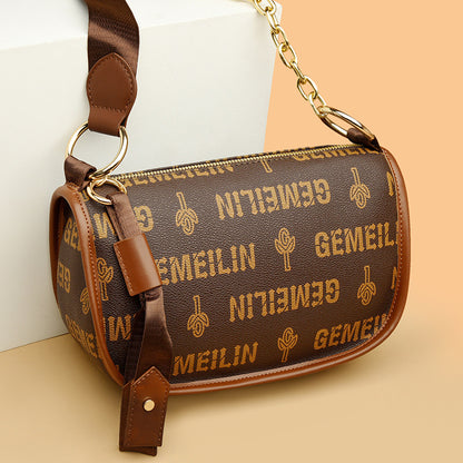 Shoulder printed women's bag