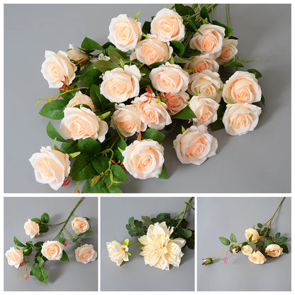 Champagne series artificial flowers