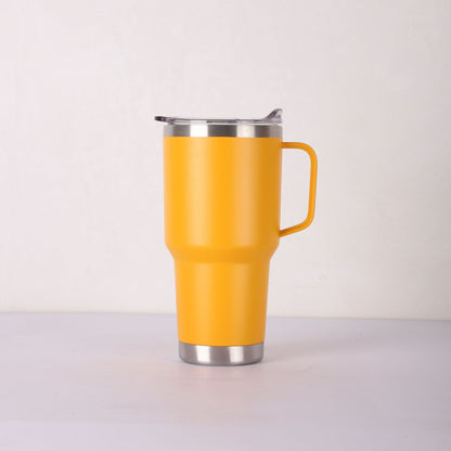 20Oz Stainless Steel Double Layer Vacuum Handle Cup