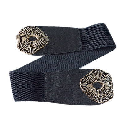 Textured Button Waist Seal