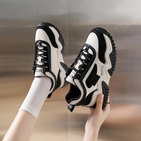 Casual women's lace-up sneakers