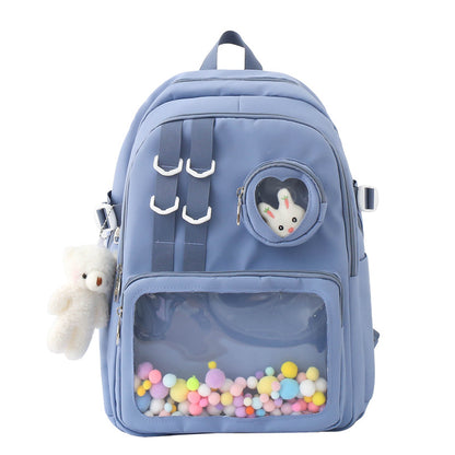 Large capacity student backpack fashion