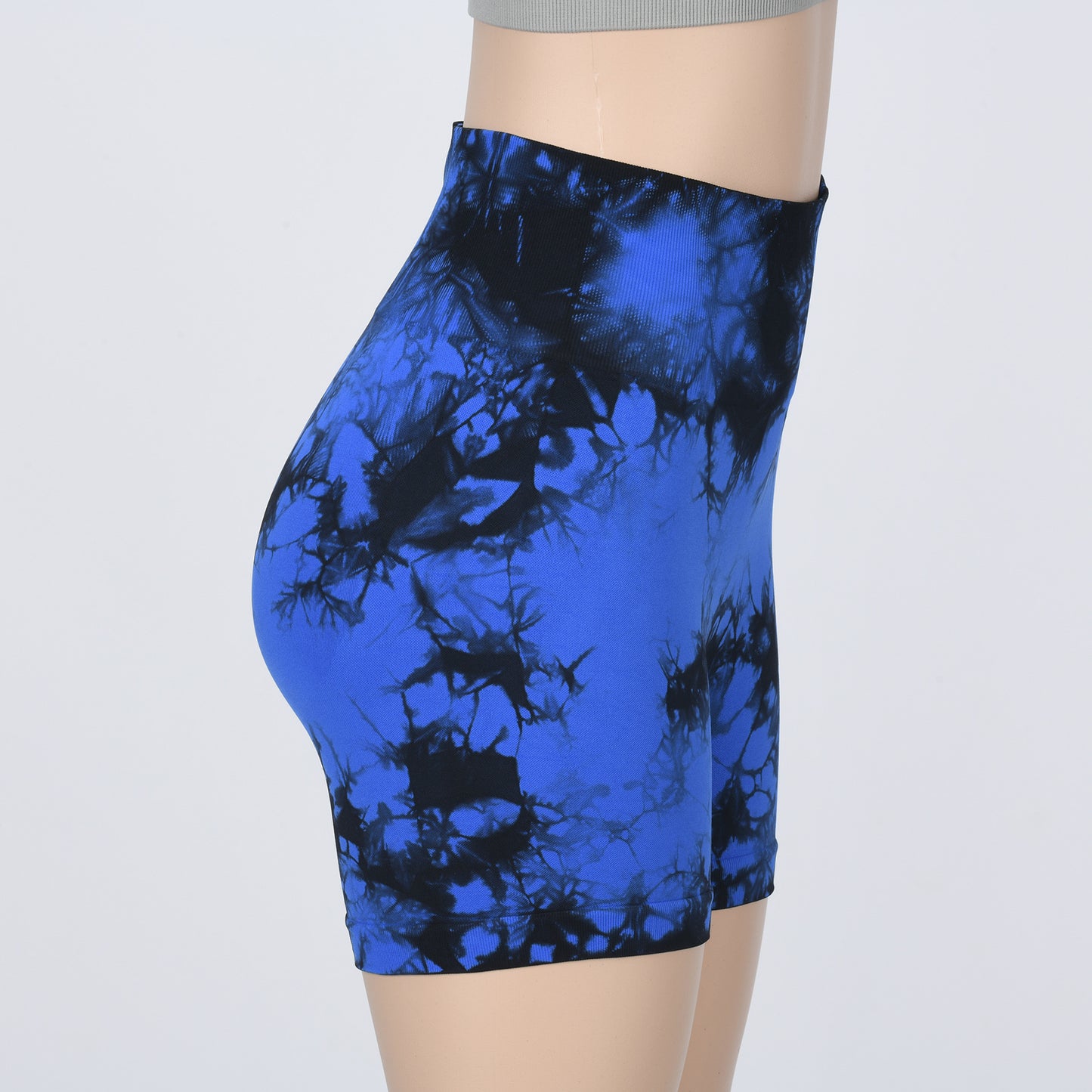 Seamless tie-dye sports leggings