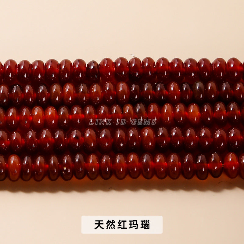 6/8Mm agate abacus beads loose beads