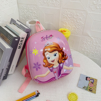 Sofia cartoon kindergarten school bag backpack