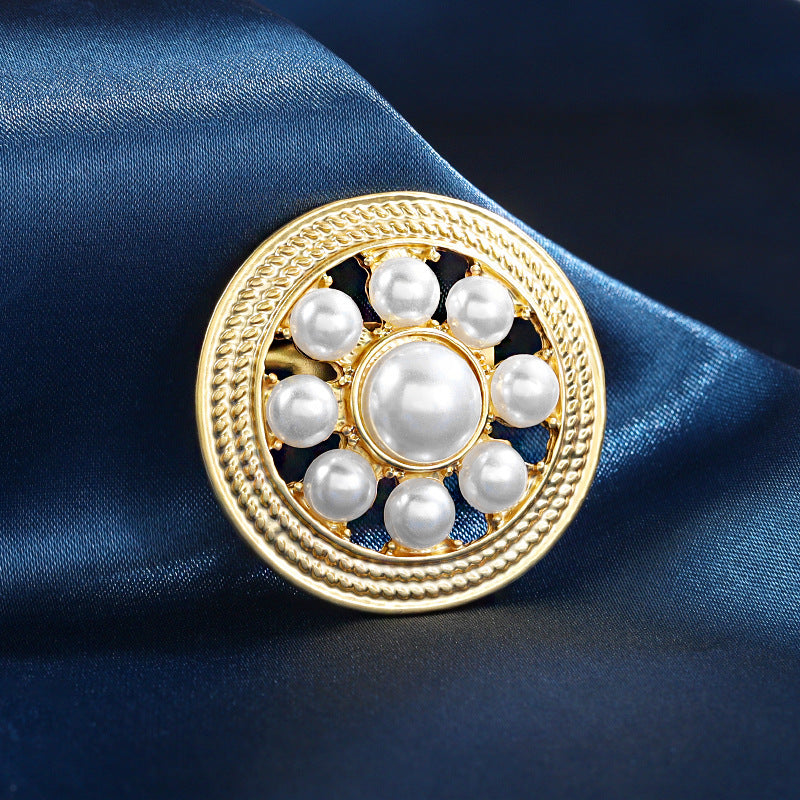 French Vintage Pearl Brooch