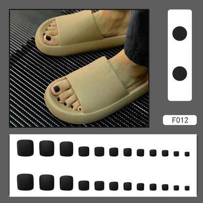 Detachable Fake Toe Nail Patches