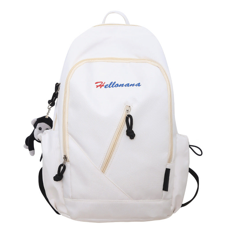 Simple backpack for high school students