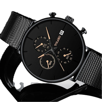 Wormhole Concept Mens Watch High School Trendy