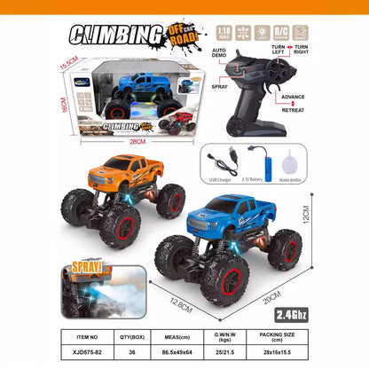 1:20 Scale Remote Control Car for Children: Dual Channel Remote Control Sports Car, Six Channel Wireless Electric Toy Car