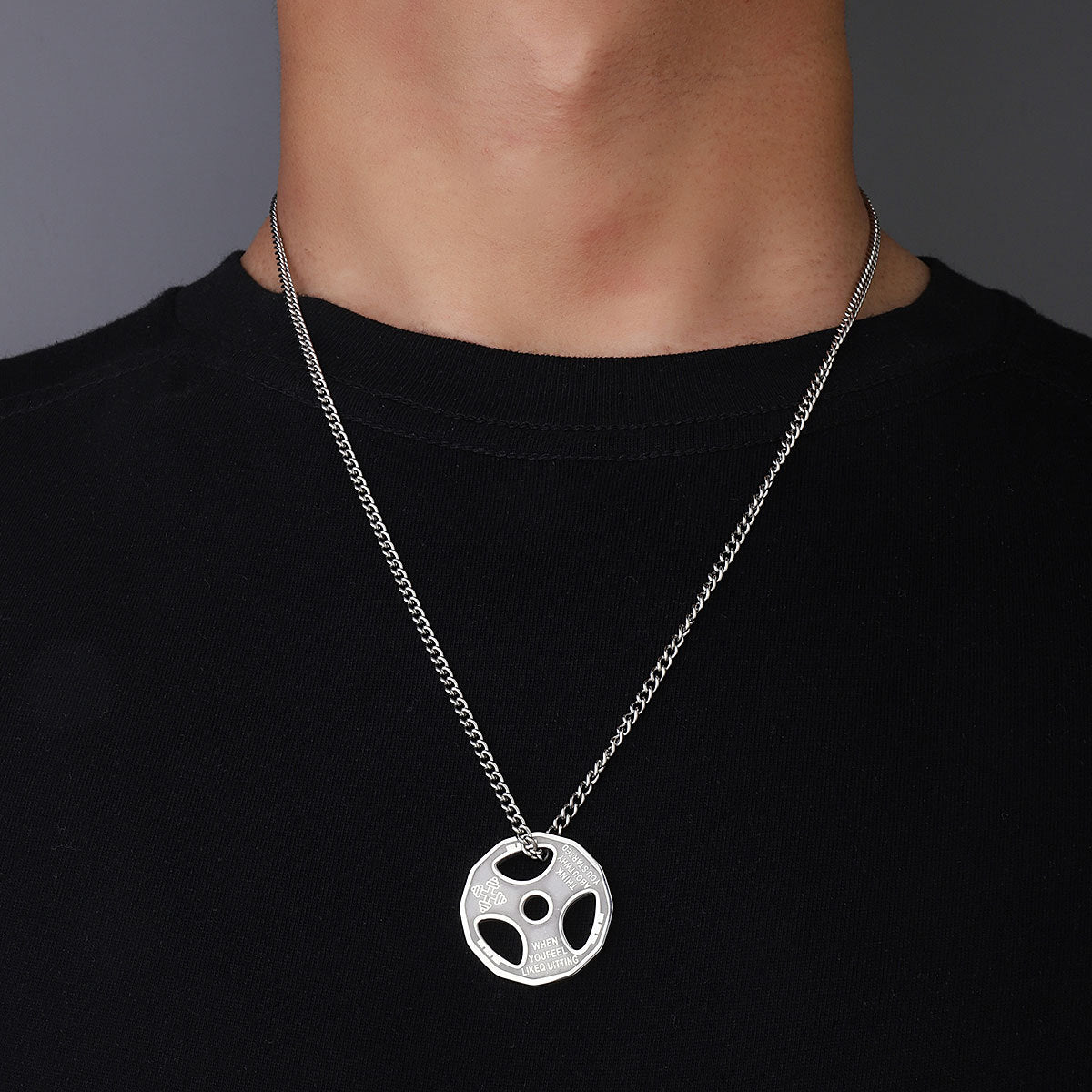 Necklace Men's Titanium Steel Sports Personality Versatile