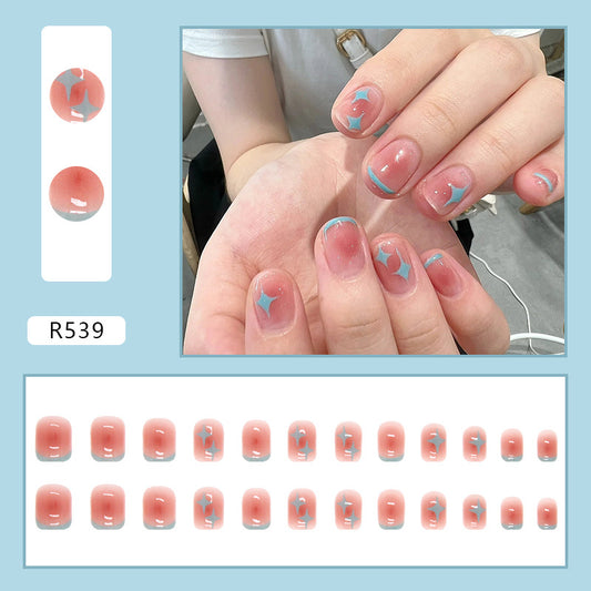 Summer Sweet Cool Series INS Style Wearable Nail