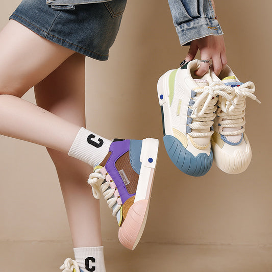 High-top shoes, popular casual and versatile sports shoes