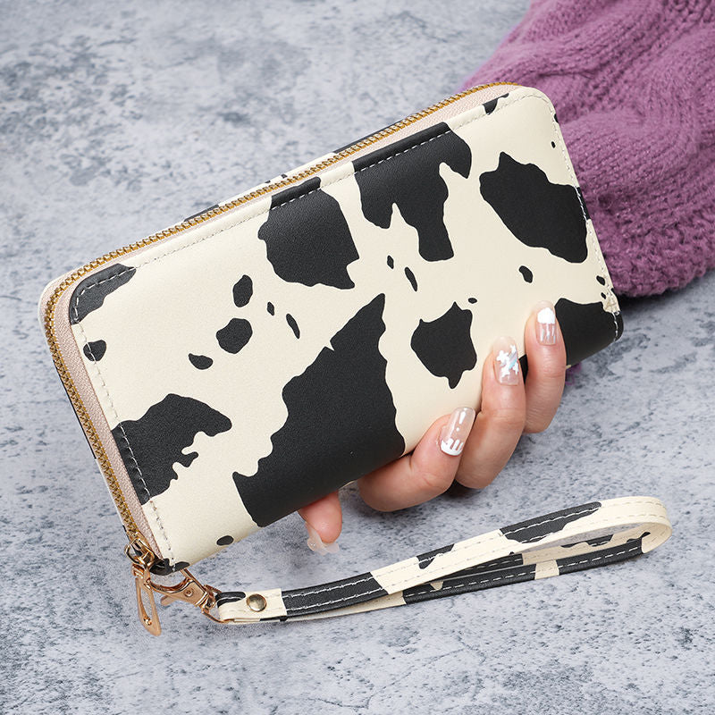 Large capacity mobile phone wallet fashion