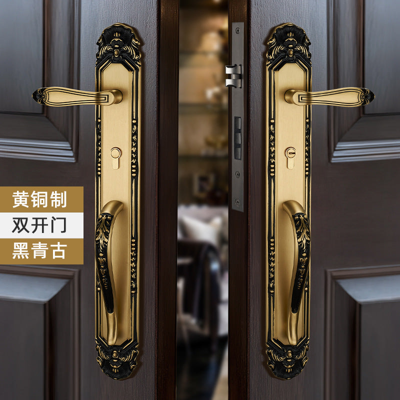 Villa luxury double door handle