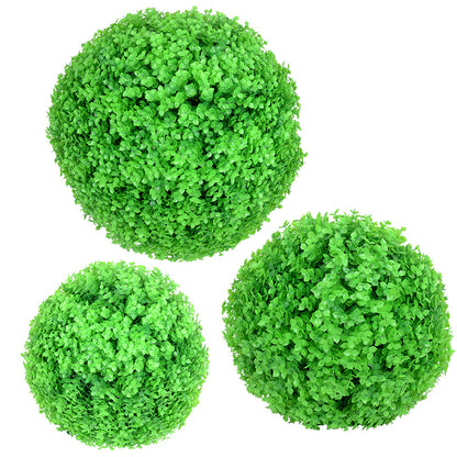 Simulation eucalyptus plant ball green plant ball