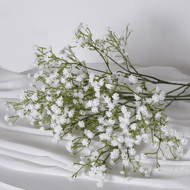 Three-forked baby's breath plastic artificial flower