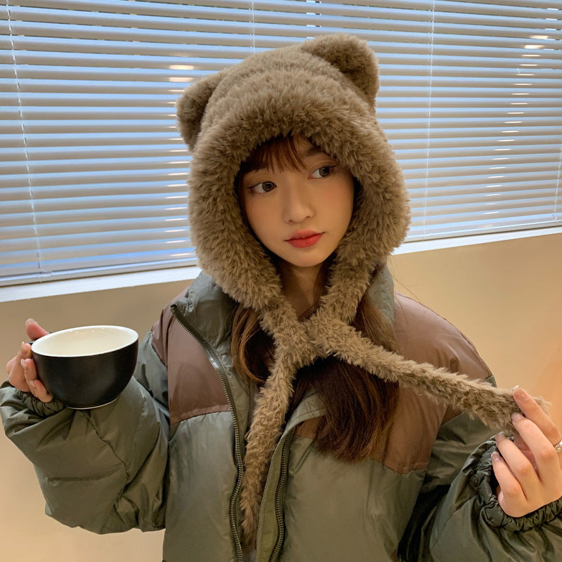 Bear Ear Knit Hat