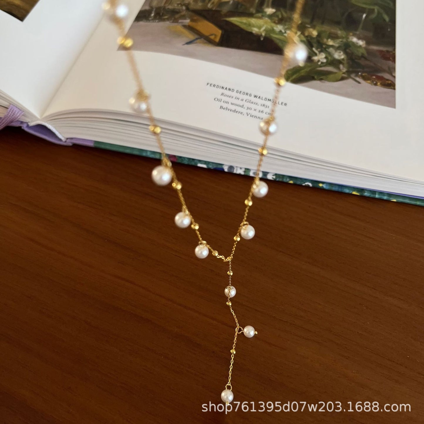 Raindrop Freshwater Pearl Necklace