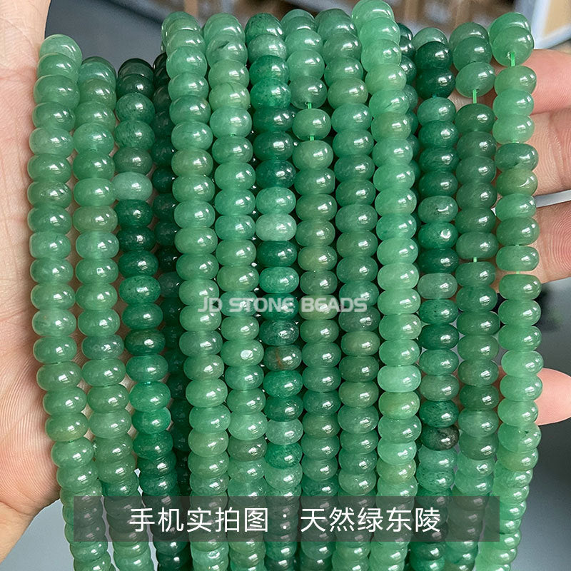 8 * 4Mm natural stone chalcedony abacus beads loose beads