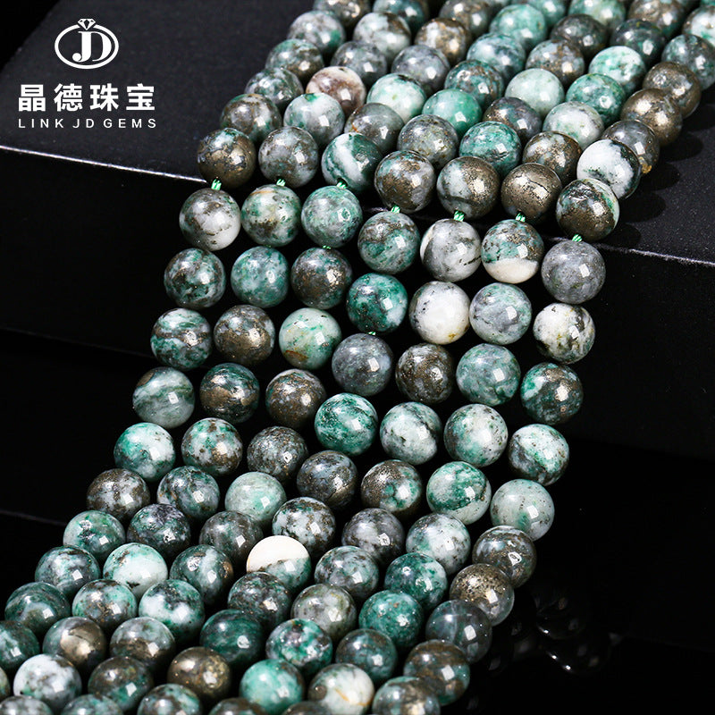 Natural stone chlorite loose beads chlorite beads