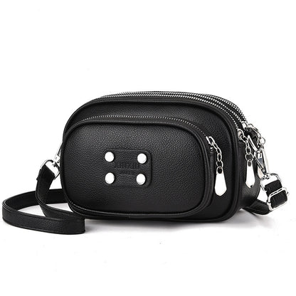 Mom bag soft leather messenger bag