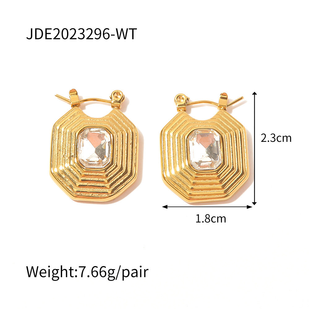 Women's French retro earrings