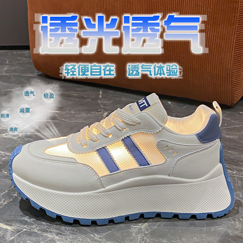 Spring new white casual shoes