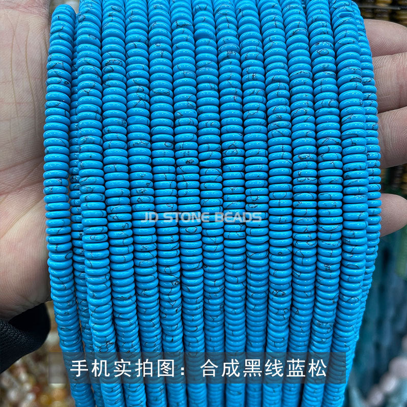 2 * 6Mm abacus beads disc loose beads