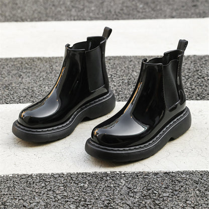 Casual rain boots work shoes women