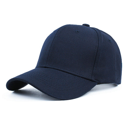 Cotton Hard-Brim Baseball Cap