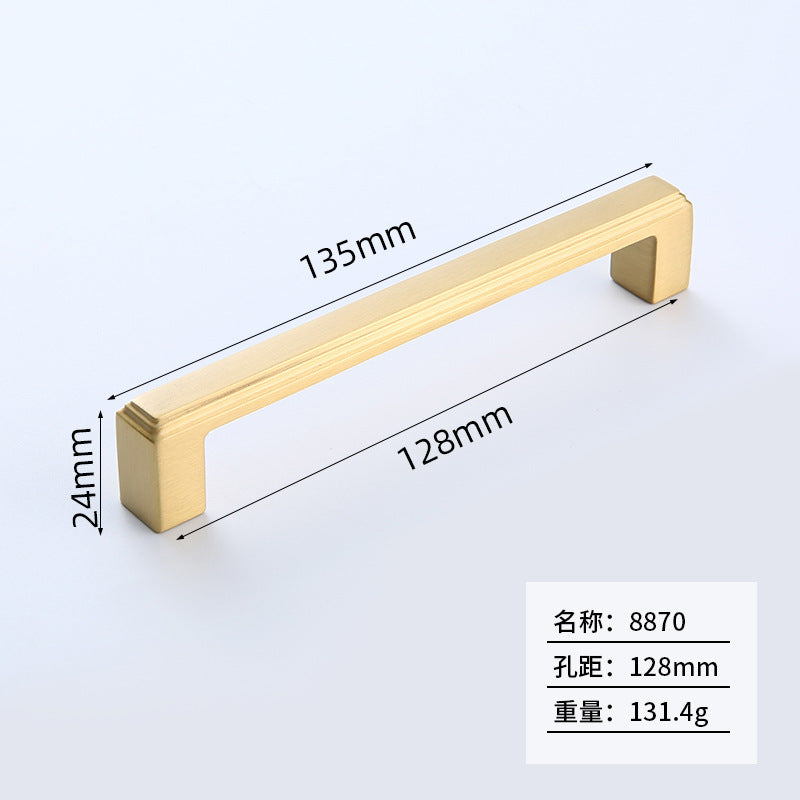 New Chinese brass cabinet door handle