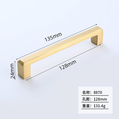 New Chinese brass cabinet door handle