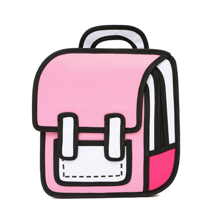 Second dimension kindergarten school bag