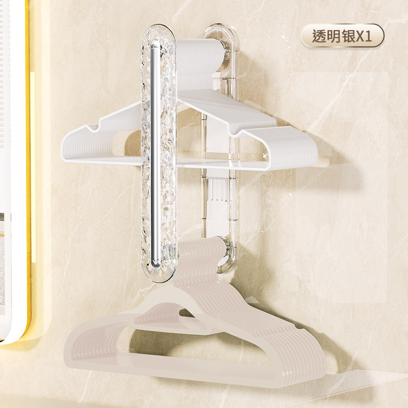 No-Drill Extendable Hanger Storage Organizer