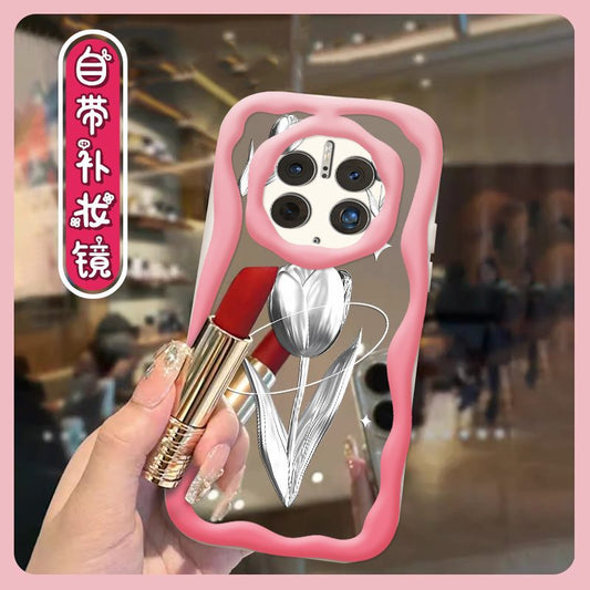 Mate50 Pro 3D Cute Mirror Soft Case