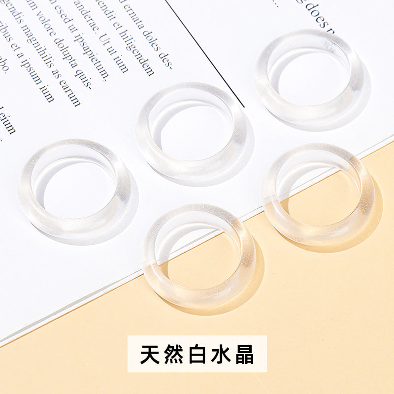 Natural Dongling jade ring ring