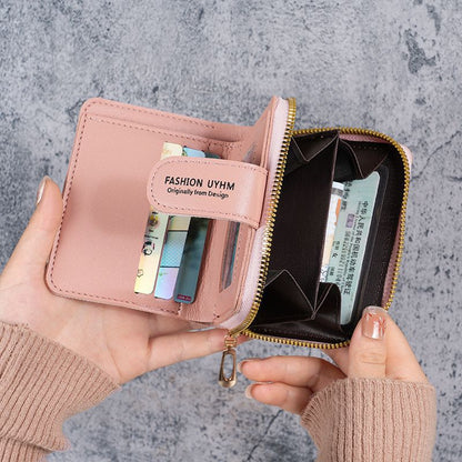 Versatile love color wallet card bag