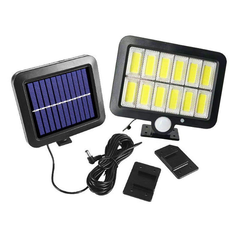 Solar integrated street light outdoor garden light