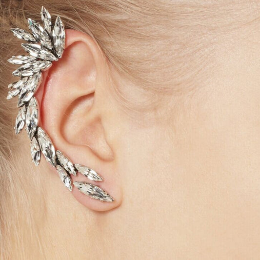 Rhinestone Contour Elf Ear Hanging