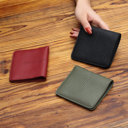 Slim multi-card wallet