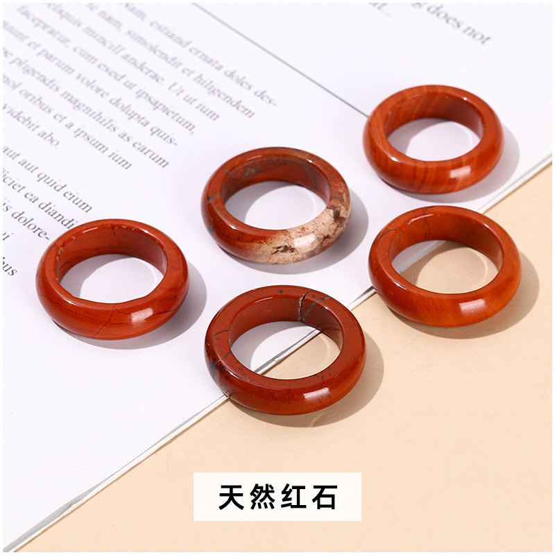 Natural Dongling jade ring ring