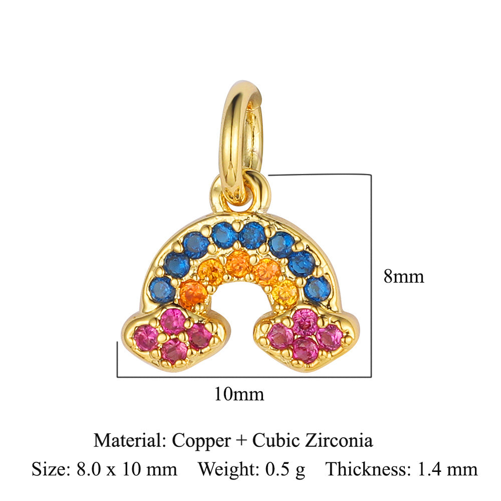 Lightning Crown Copper Zircon Pendant Accessories