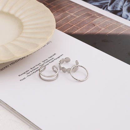 Open index finger ring chain joint ring wholesale